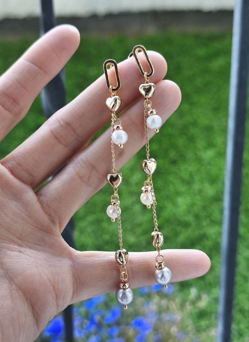 Orecchini pendenti & Orecchini a lobo: Boucles d'oreilles de perles faits main  – Nuovo (secondo la descrizione) da Ursy venduto da tan_8qdl 1