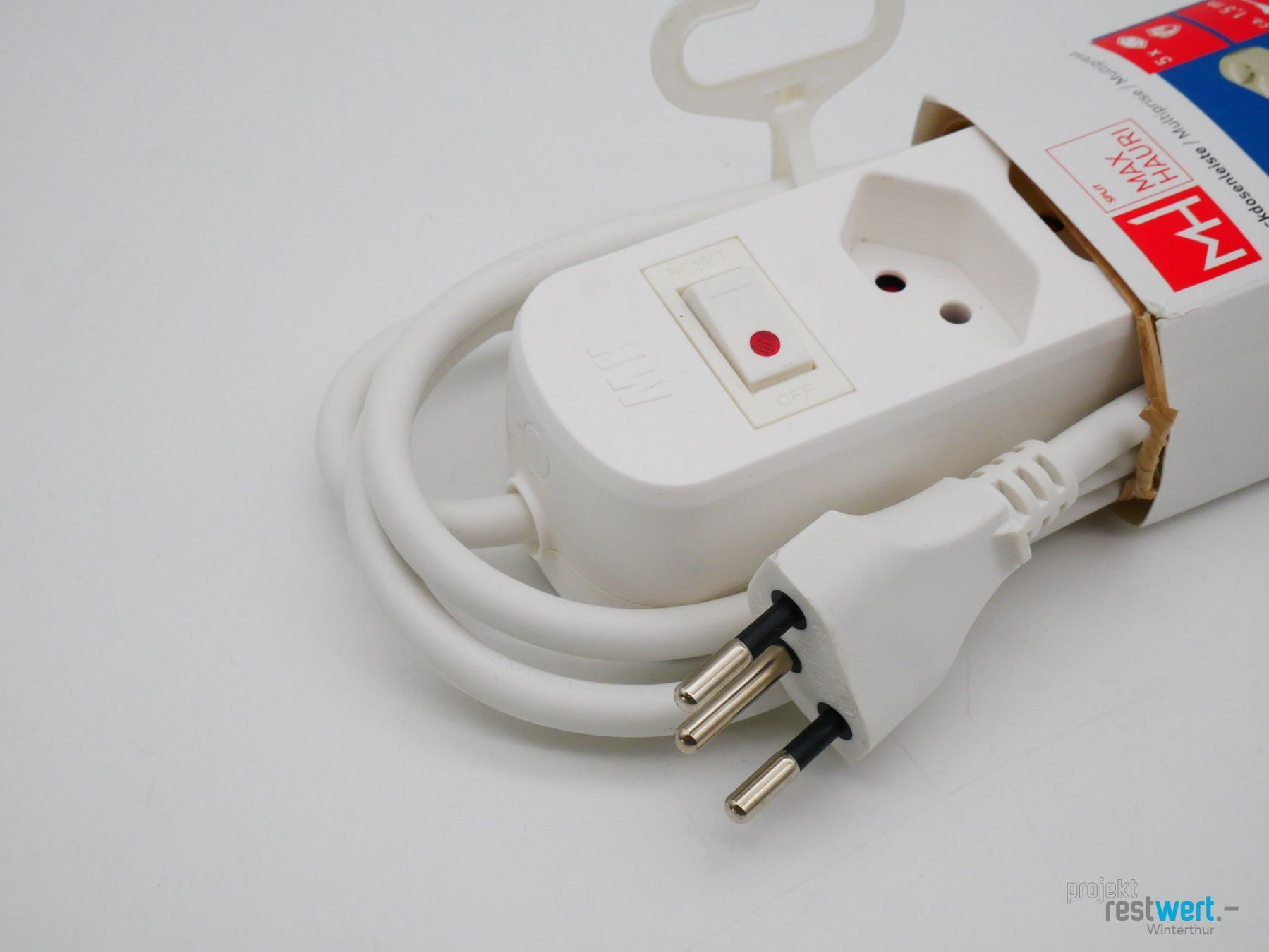 Stecker: MAX HAURI SPLIT Steckdosenleiste, 1.5m, 5x Typ 13 – Neu (gemäss Beschreibung) aus Winterthur von Restwert_Winterthur 1