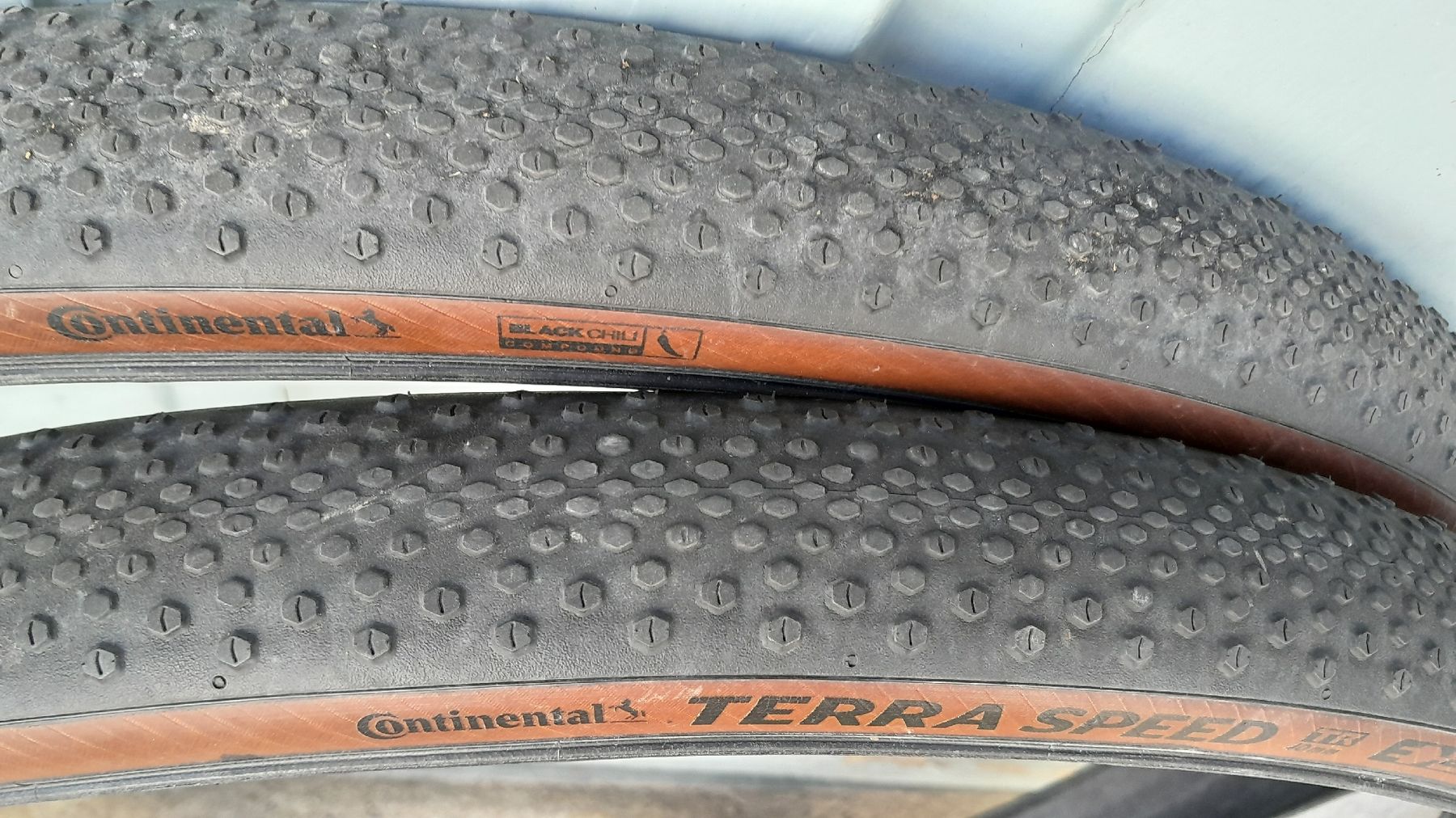Continental Pezzi di ricambio: Conti Terra speed 40-622 black chilli – Usato da Uster venduto da Richard99 1