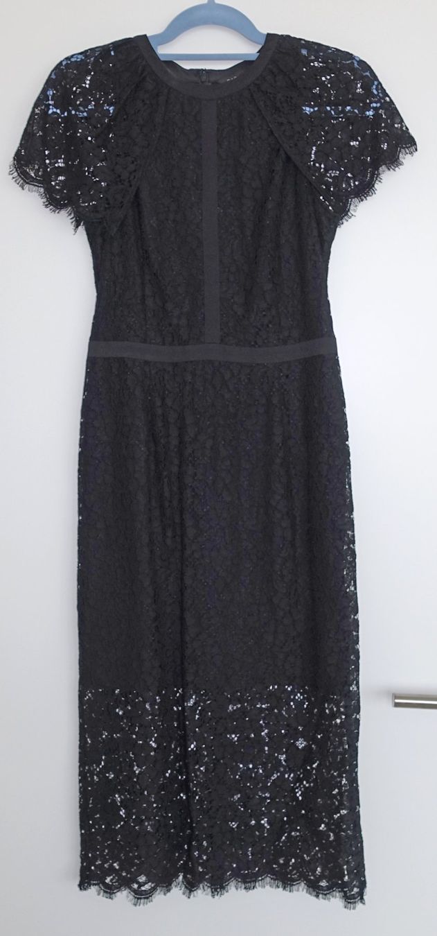 Kleider: Spitzen-Cocktailkleid – Gebraucht aus Frick von Tartaruga-6
