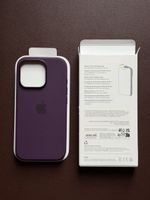 Apple iPhone 16 pro silicone case Plum