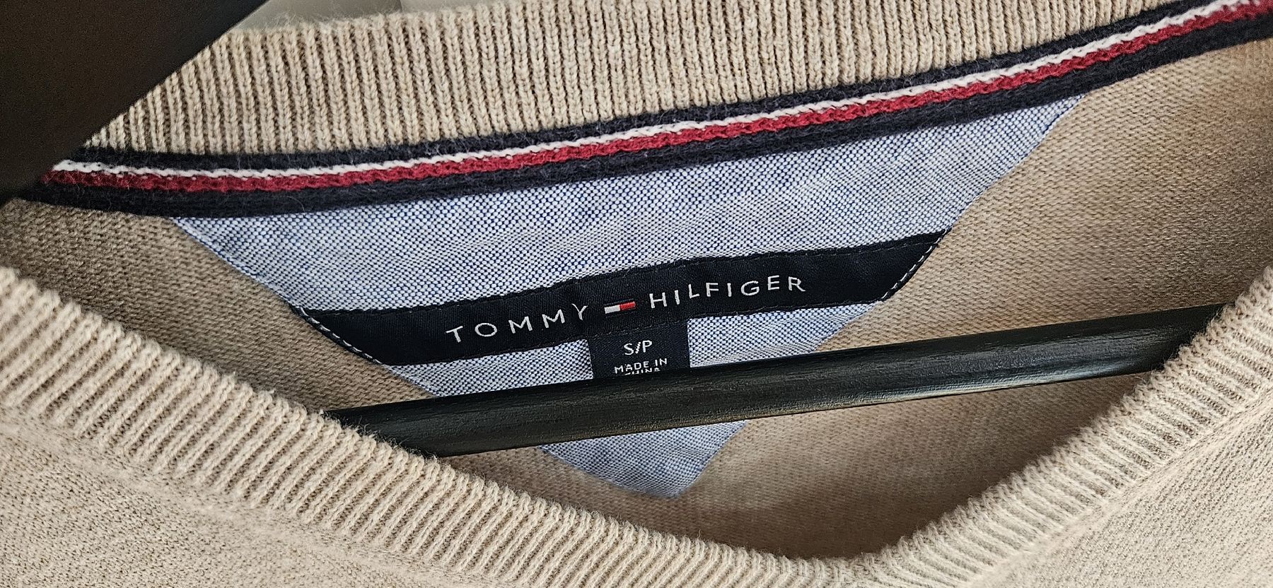 Tommy Hilfiger Maglioni & Felpe: Pullover Tommy Hilfiger Baumwolle beige Gr. S – Usato da Rombach venduto da ThriftBetter
