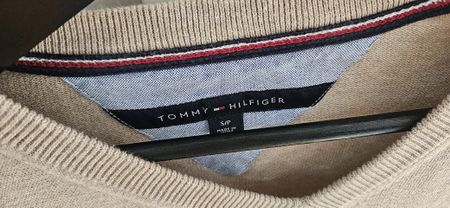 Pullover Tommy Hilfiger Baumwolle beige Gr. S