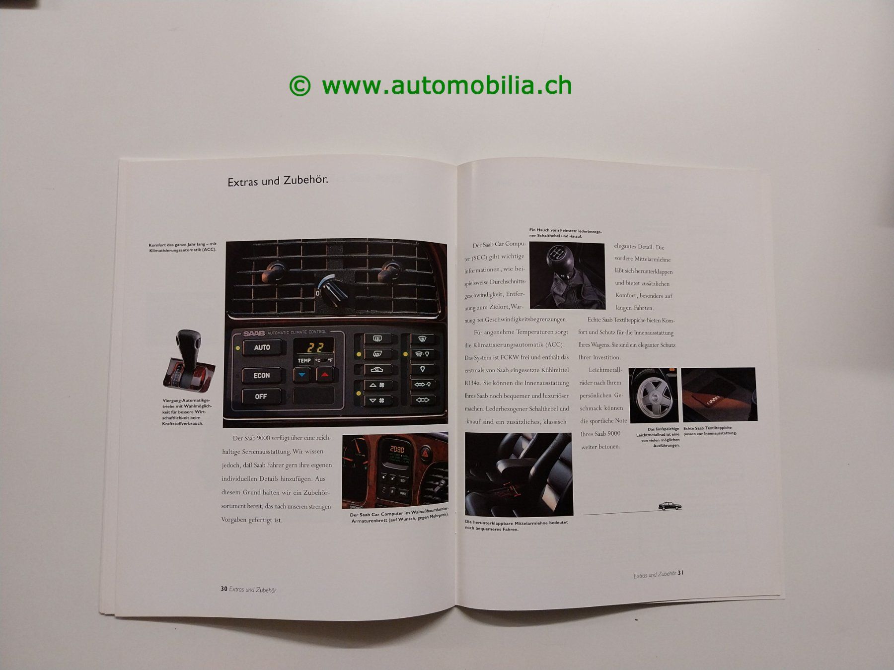 Saab Dokumente: Saab 9000 1994 Prospekt deutsch – Gebraucht aus Weingarten-Kalth von Bettelbruenneli 8