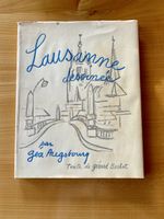  Livre illustré Lausanne dessinée Géa Augsbourg 1957