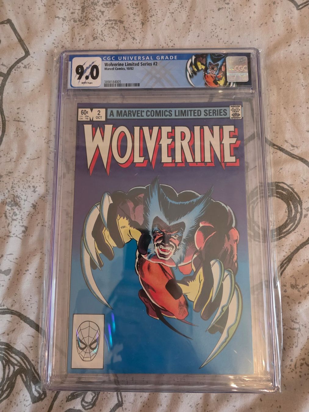 Fumetti: Wolverine Limited Series #2 Custom Label CGC 9.0 – Nuovo (secondo la descrizione) da Zürich venduto da Sams_FunkoandComics_
