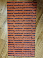 Schlauchtuch orange blau Tribal Muster einfarbig Bandana