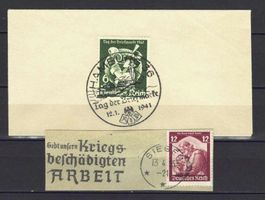 DR 1935/1941 Briefausschnitt/Brieflein