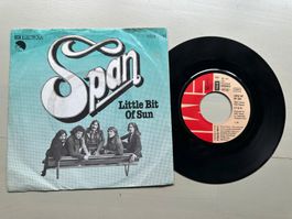 SPAN rare Single Little bit of sun SWISS 70's Berner Rock CH