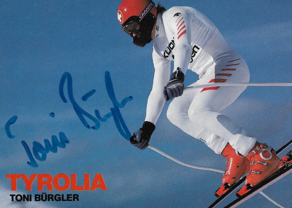 Toni Bürgler, Autogrammkarte Kaufen auf Ricardo