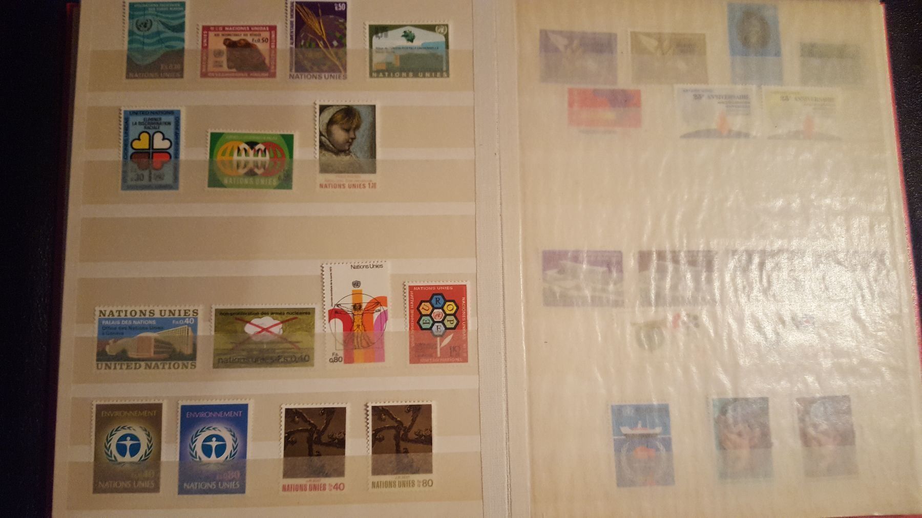 Alben: Sammlung Uno Genf 1969-1982 ET + ** – Neu (gemäss Beschreibung) aus Remetschwil von Hofiii 5