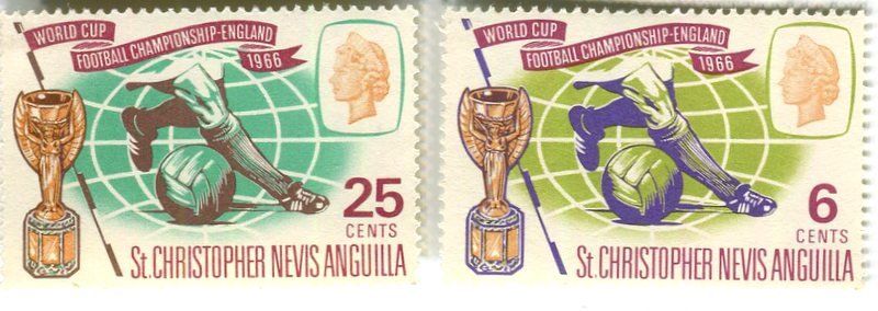 Alle Briefmarken: Briefmarken "Fussball". Nevis – Neu und originalverpackt aus Basel von Butsch5