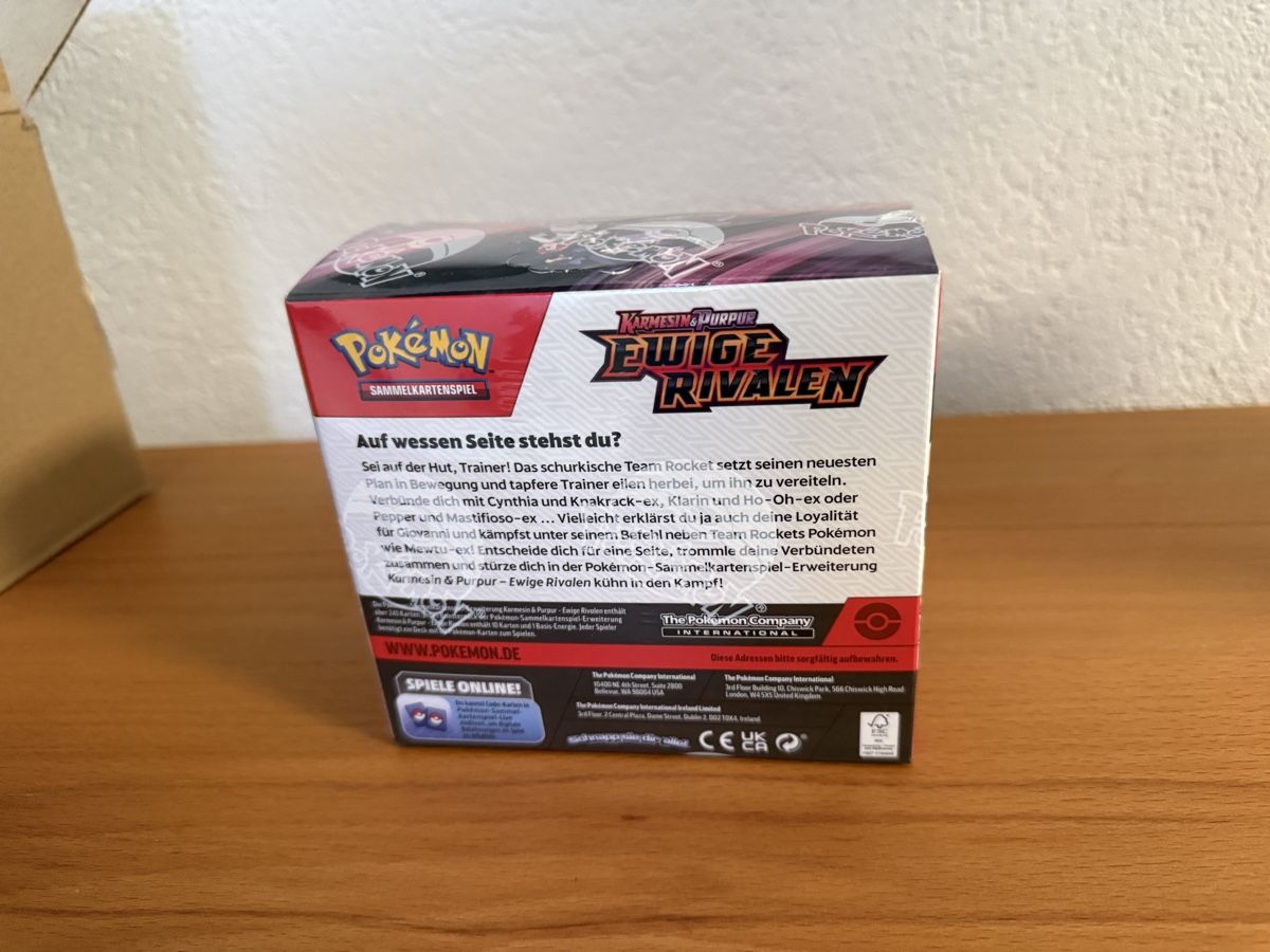 Pokémon Sammelbilder & Trading cards: Pokemon Ewige Rivalen Display sealed – Neu und originalverpackt aus Herznach von marco_0123 2