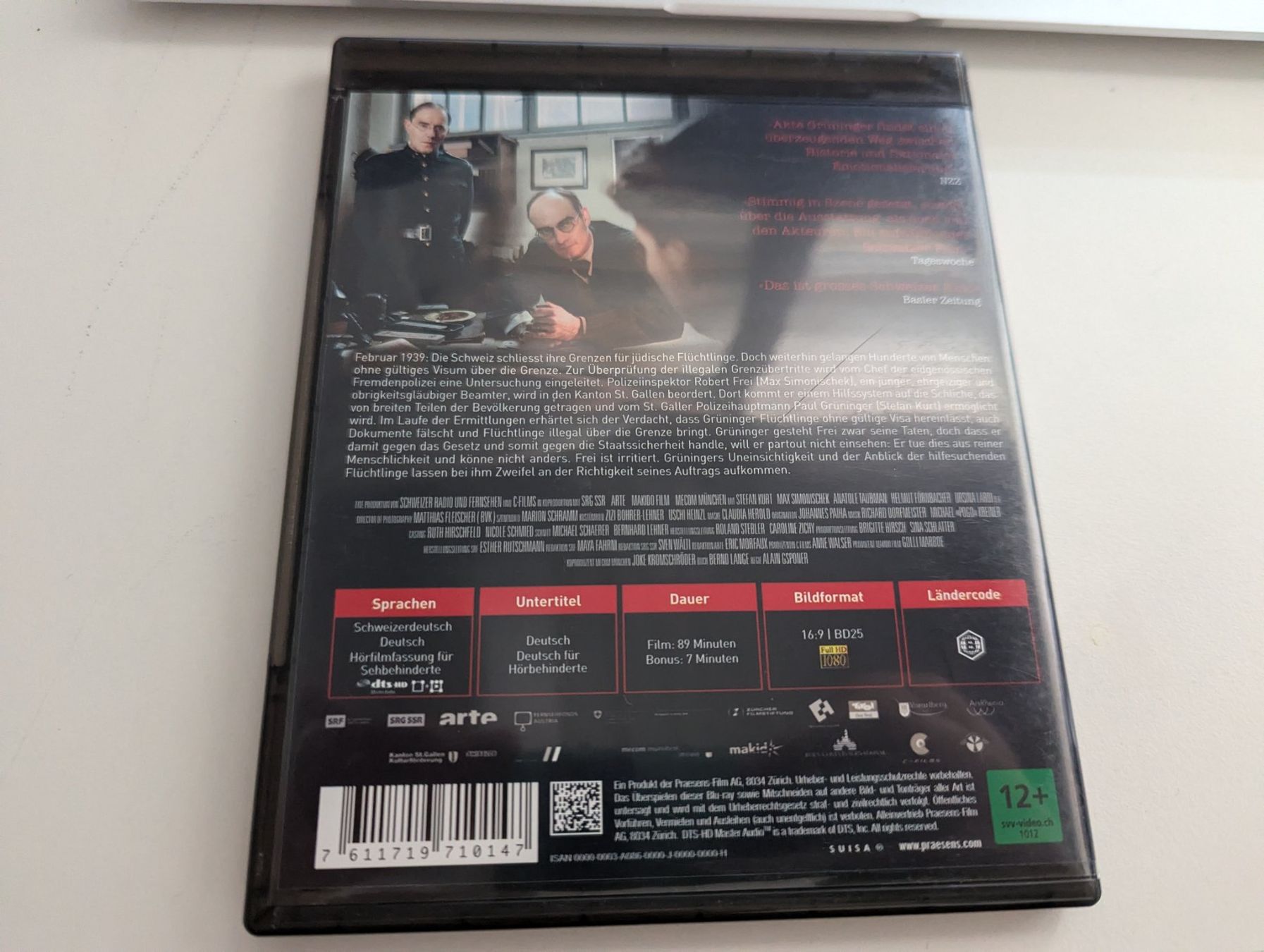 Tutti i DVDs: Akte Gruninger: Die Geschichte eines Grenzgangers Blu Ray – Usato da Hünenberg See venduto da SpecialEditionGaming 1