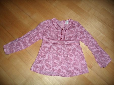 süsse Mädchenbluse "Paisley" Gr. 134