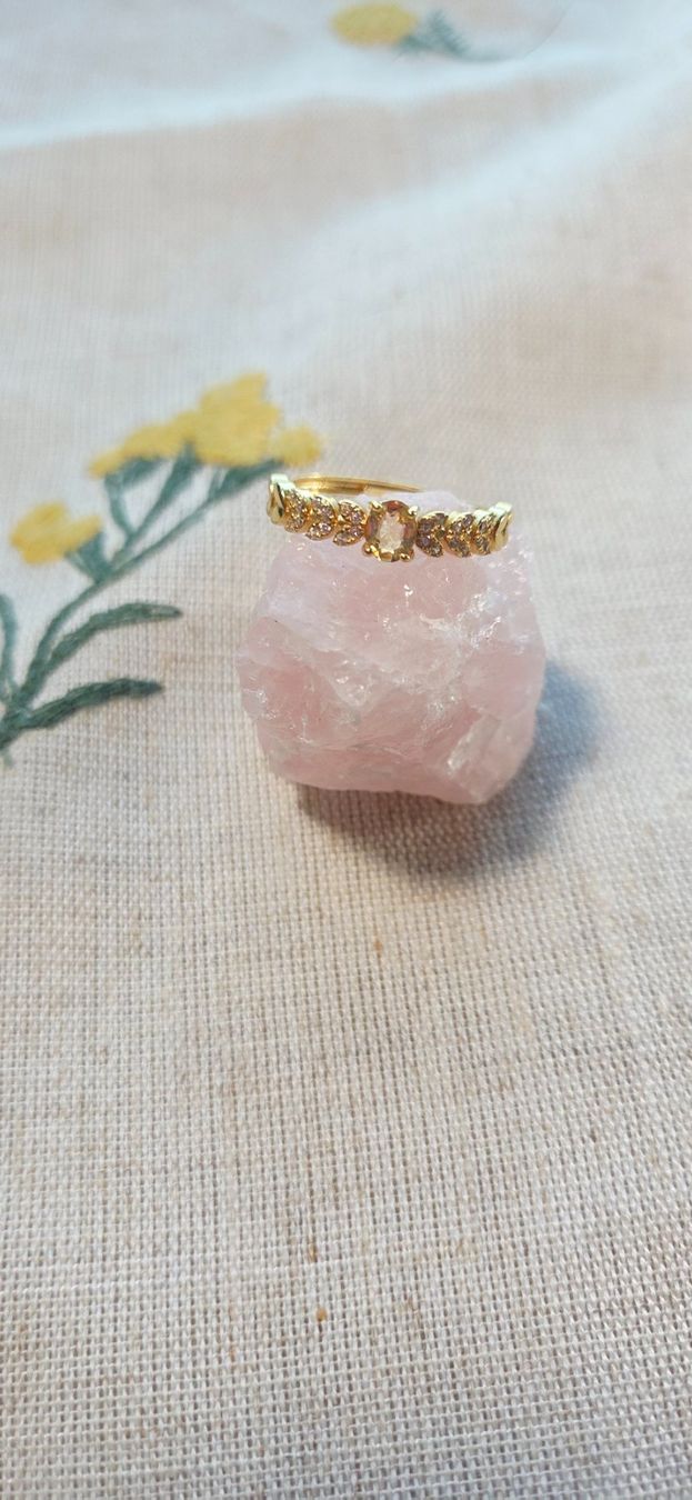 Anelli: NEW - S925 Citrine Ring (Adjustable) – Nuovo (secondo la descrizione) da Zürich venduto da cin_wcf6 3