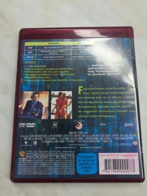 Tutti i DVDs: HD DVD Operation Espadon – Usato da Oberweningen venduto da Bumblebee2 1
