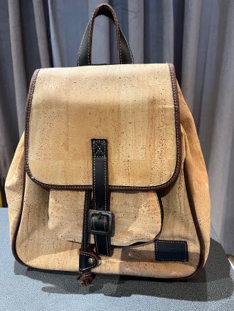 Stylischer Kork Rucksack - Naturprodukt, Top Zustand!