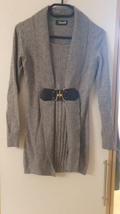 Gilet Femme Lewinger Gris - Taille 3 - Maille Polyester - Neuf Sans étiquette