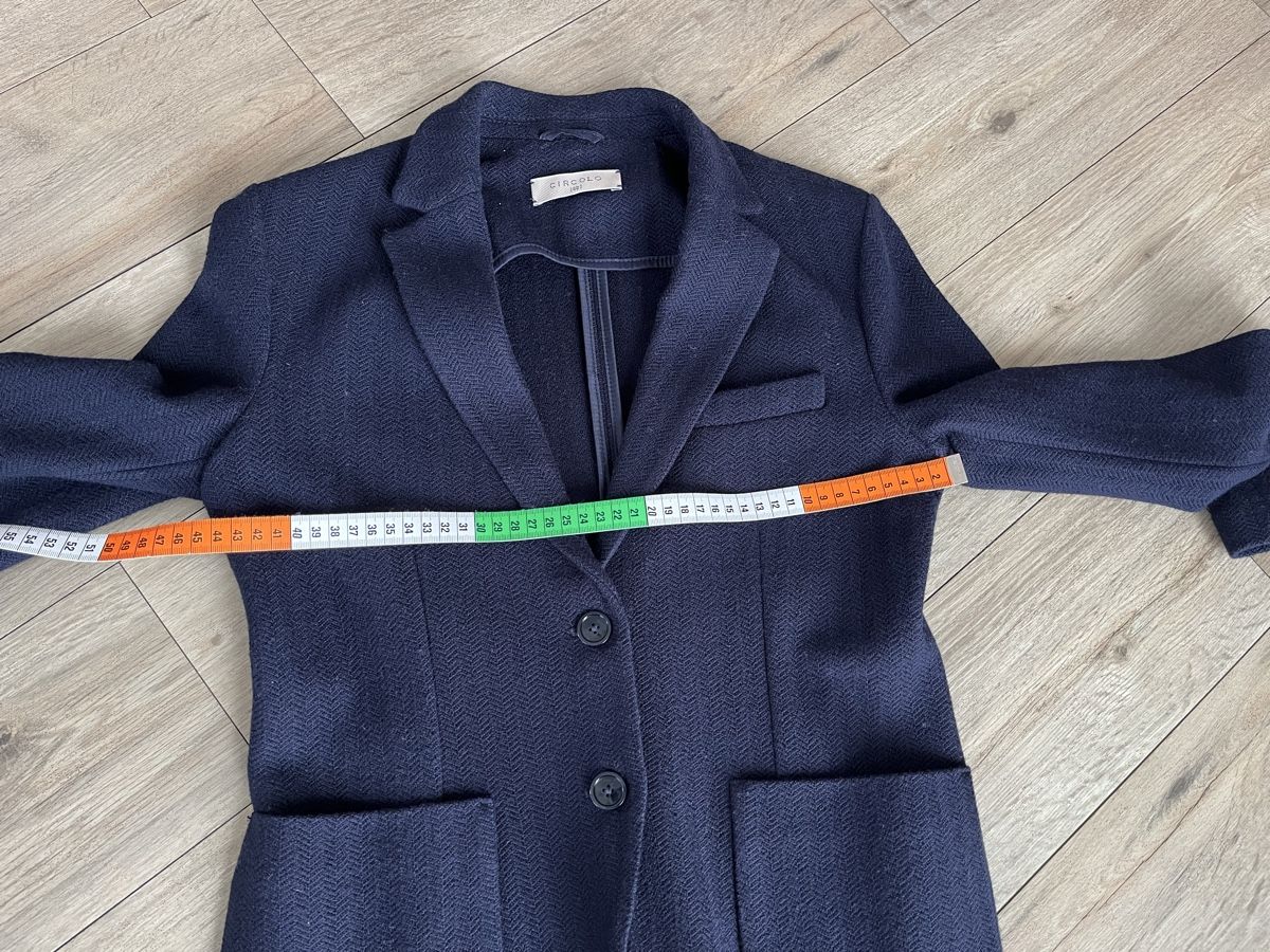 Circolo Giacche: Circolo 1901 dunkelblauer Schurwolle Blazer – Usato da Kerns venduto da osco01 3