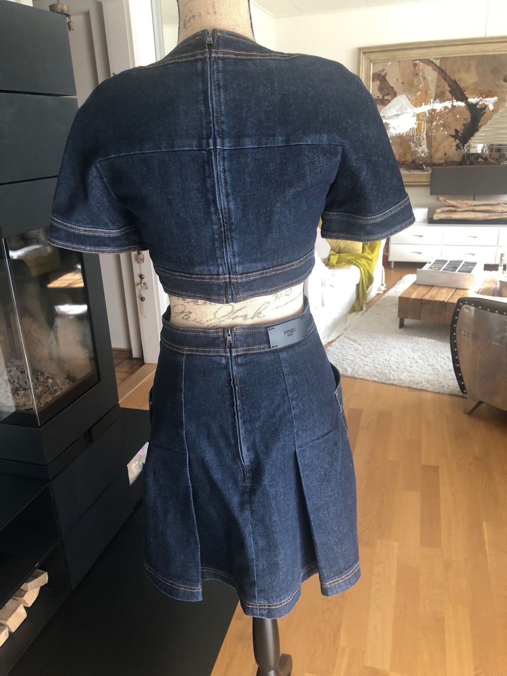 Fendi Kleider: FENDI Denim kleid mit cut outs NEU – Neu (gemäss Beschreibung) aus Sutz von paleo6454 3