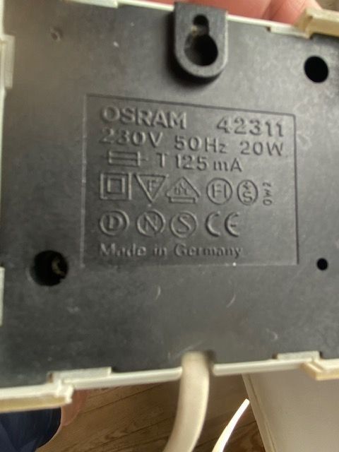 Osram Lampade: OSRAM 42311 CUBE SPOT RETRO POST MODERN – Usato da Altendorf venduto da piamaria66 2