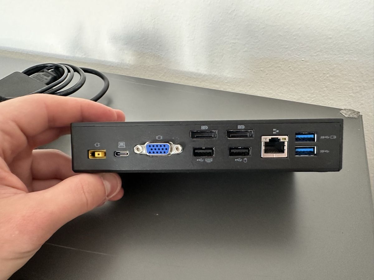 Lenovo Docking station: Lenovo ThinkPad USB-C Docking Station – D'occasion à Zürich par Dennyloot 2