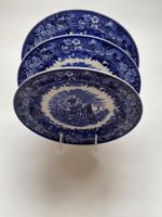 3 x ANTIKE WEDGWOOD PORZELLAN TELLER  - FERRARA - 25.5 cm