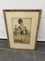 Antikes Aquarell Gemälde (Jules Renard Draner 1833-1923)