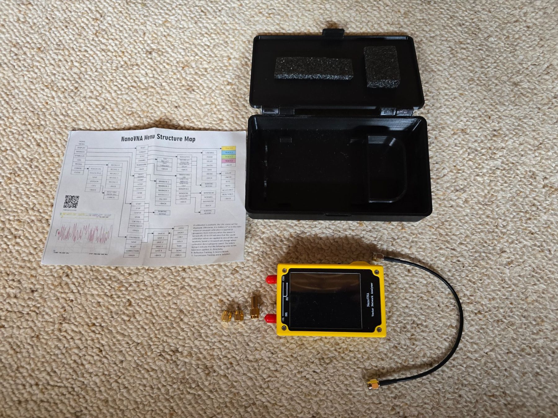 Messen: NanoVNA Vector Network Analyzer mit Zubehoer – Gebraucht aus LUFINGEN von bon_y5t5