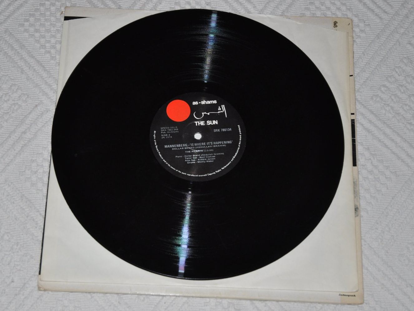 Dischi in vinile: LP Dollar Brand - Mannenberg - 'Is Where It's Happening – Usato da Boll venduto da Theodora15 3