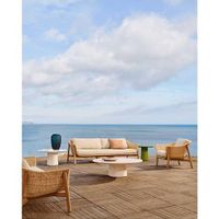 Kave Home Galea Garten set (Sofa 3 Sitzer, 2x Sessel)