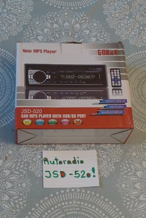 Autoradio-JSD-520! | Kaufen auf Ricardo