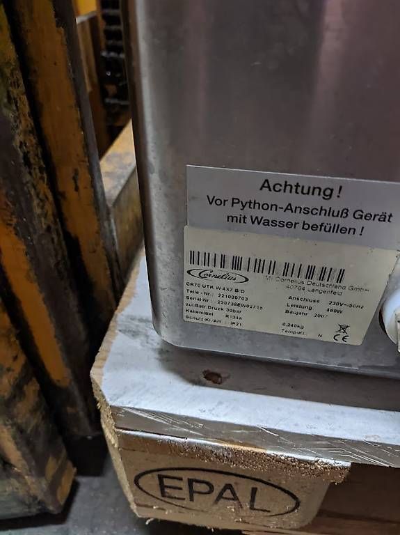 Alle Maschinen: Bierkühler Cornelius CR70 UTK – Gebraucht aus Baden von AGBaumann 2