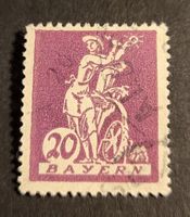 Bayern 1920 mit falz alte briefmarke