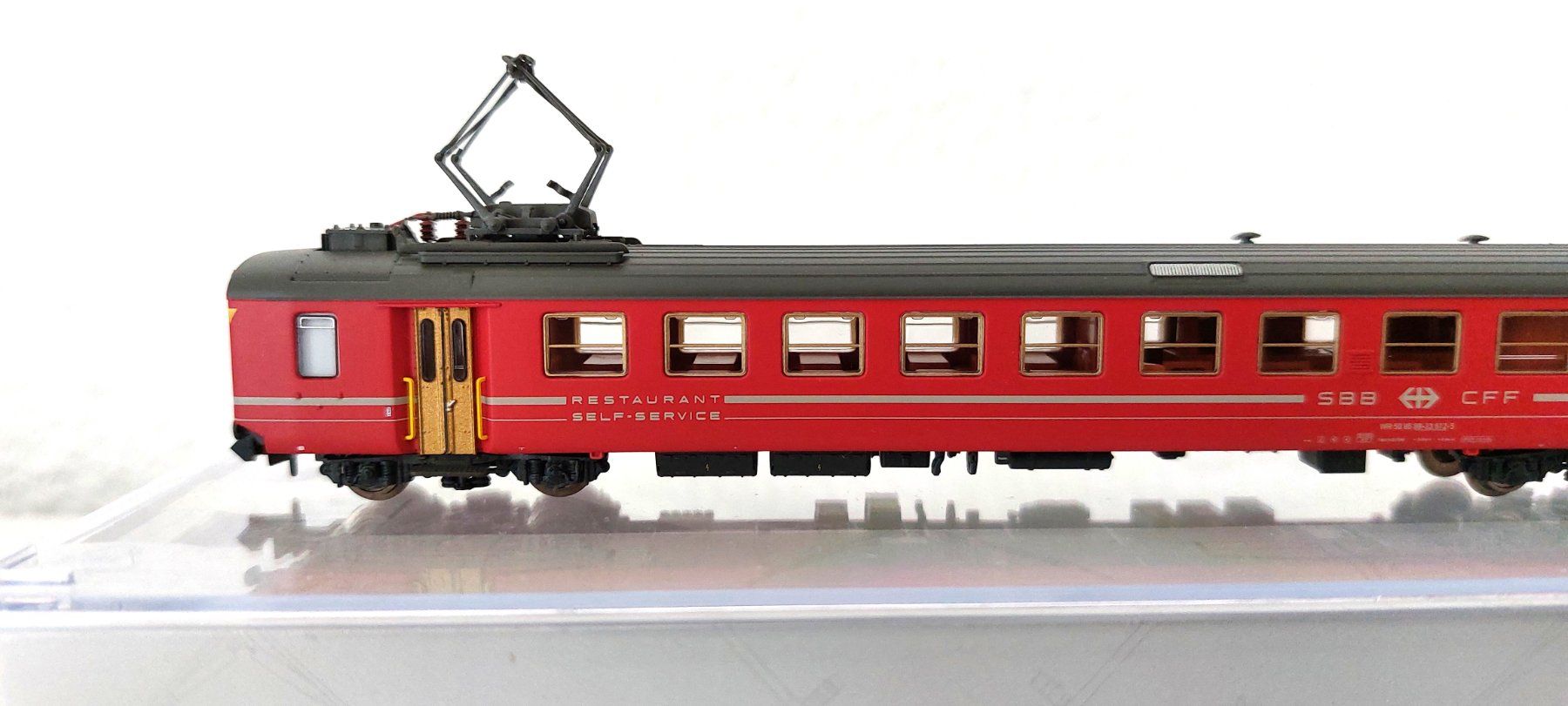 Piko Modellini di ferrovie: Piko SBB WR " RESTAURANT  SELF SERVICE " – Usato da Biberist venduto da Ntrains 1