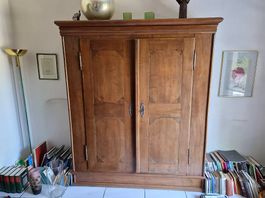 Armadio antico Biedermeier - Antiker Biedermeier Schrank