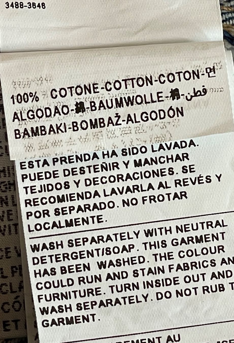 Benetton Jacken & Mäntel: Giacca in jeans Benetton **NUOVA** – Neu (gemäss Beschreibung) aus Castel San Pietro von Moregi 3