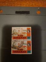 Timbres Bahamas Flamants Roses 11c - Lot de 2 !