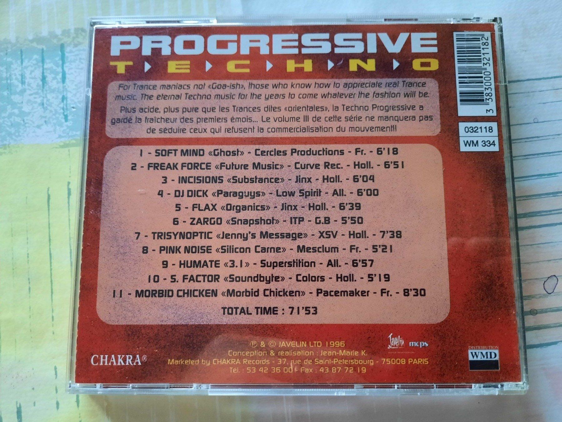 CDs: CD Progressive Techno - Volume 3 – D'occasion à Pully par bro_n52j 1