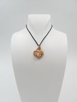 "DE GRISOGONO" ANHÄNGER IN 750 ROSÉGOLD MIT DIAMANTEN