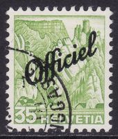 Verwaltungsmarke SBK-Nr. 53 (Aufdruck "Officiel" 1942)