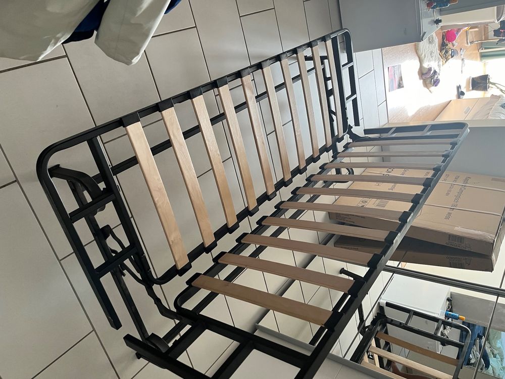 Ikea folding bed kaufen auf ricardo