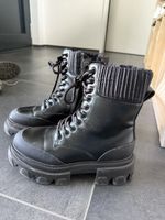 Schwarze Boots, Grösse 37, Top Zustand für den Winter!