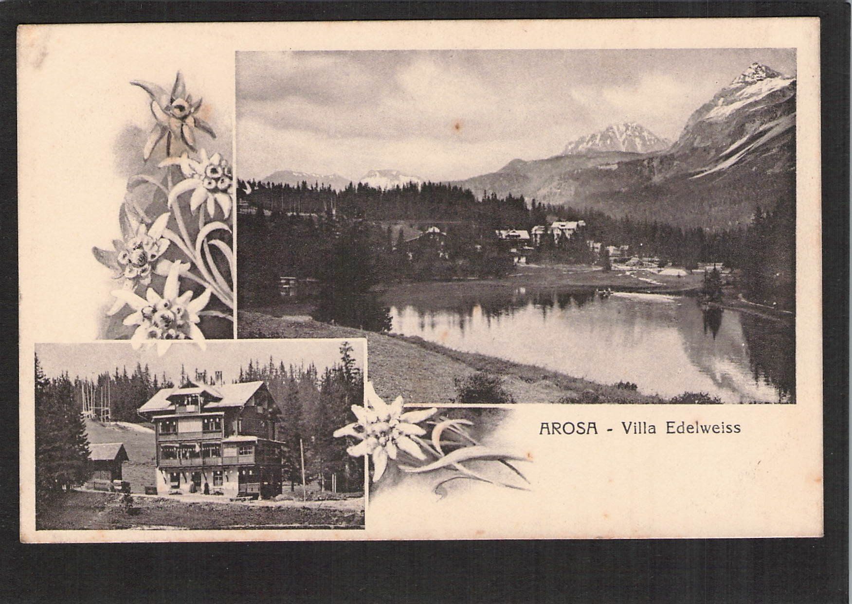 Ansichtskarten: #Arosa , Villa Edelweiss – Gebraucht aus Reichenburg von Pipo-67