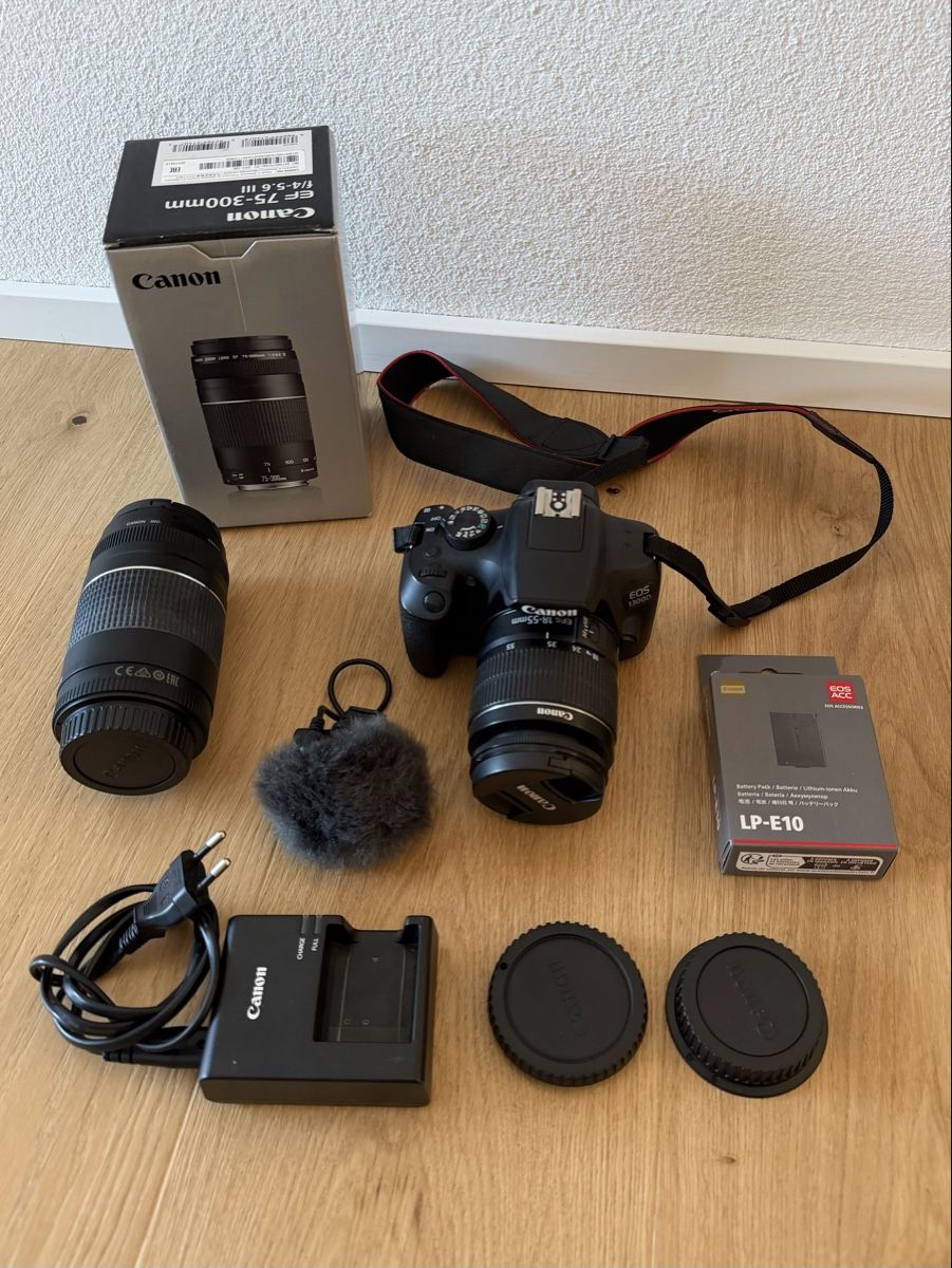 Canon Fotocamera: Canon EOS1300D Full Set incl.shipping – Usato da Menzingen venduto da Loveshopping 1