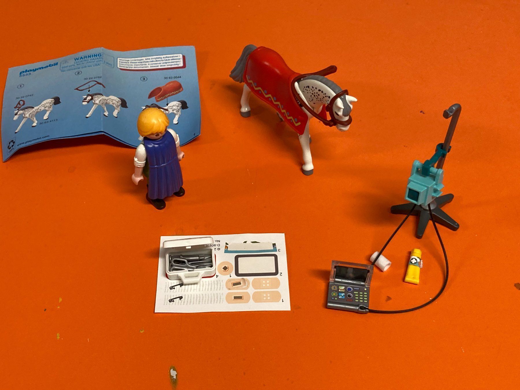 Playmobil Giocattoli: Playmobil 5533 Röntgentierarzt – Usato da Reinach BL venduto da Loma8