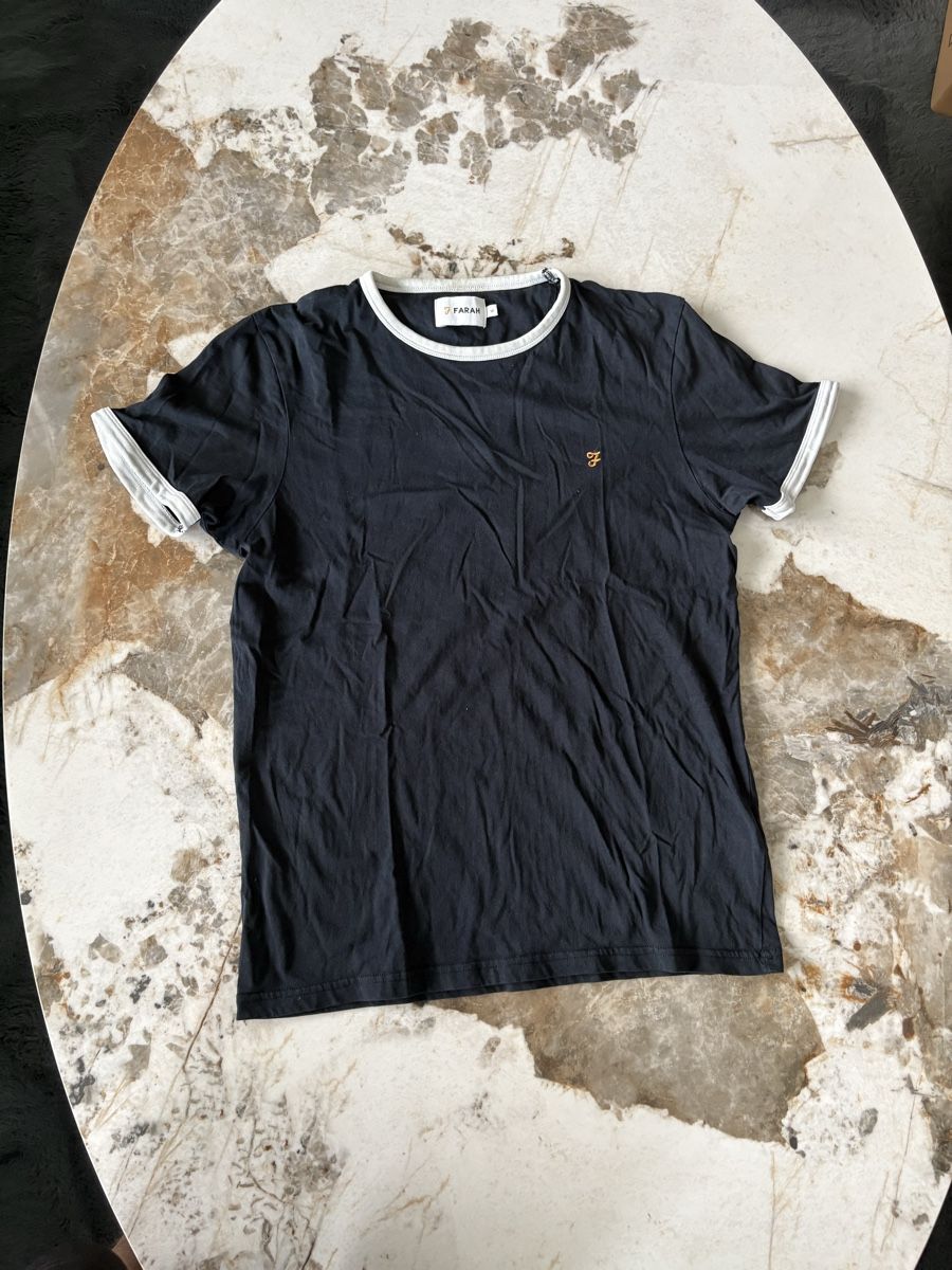T-shirt: Farah T-Shirt dunkelblau – Nuovo (secondo la descrizione) da Spreitenbach venduto da Dani.97