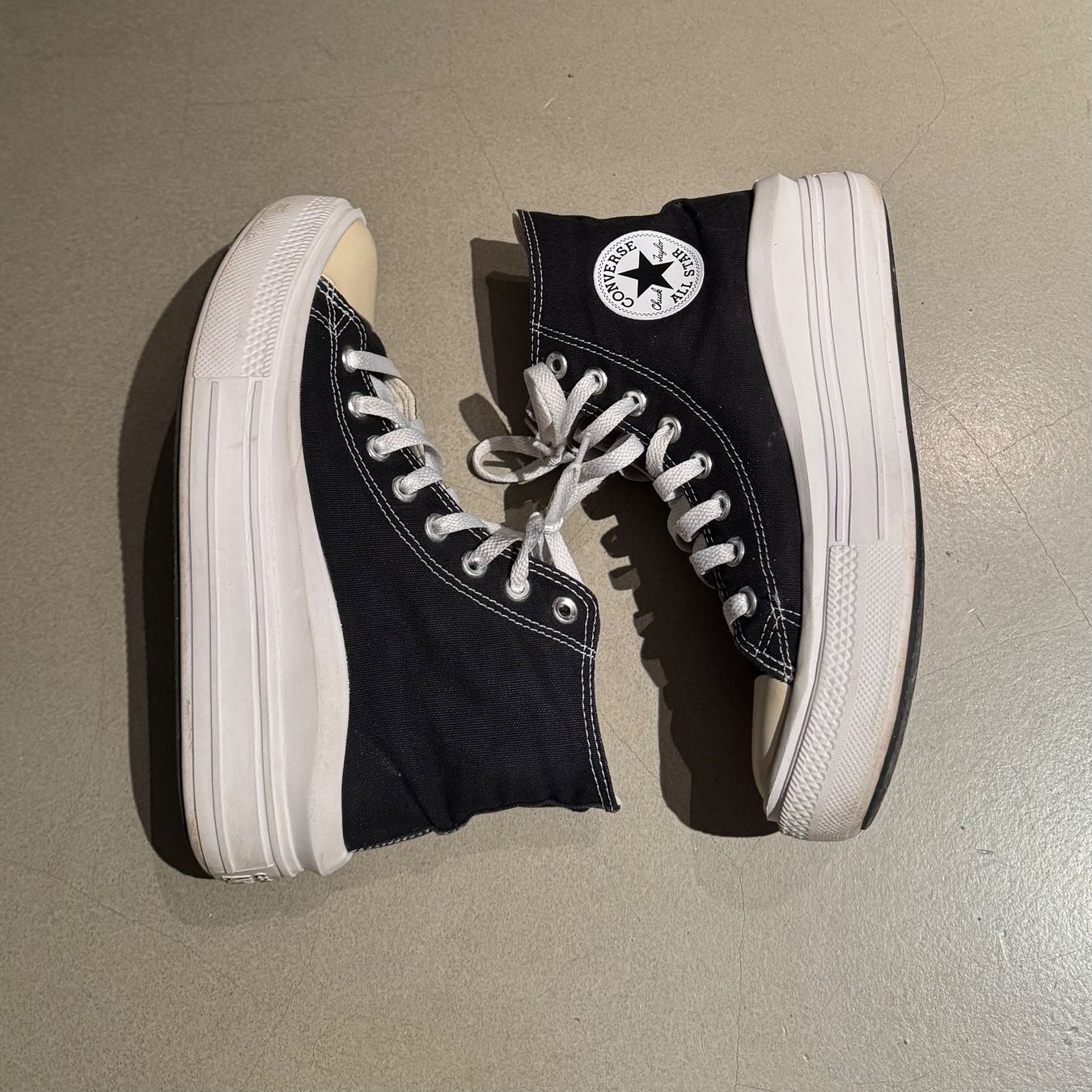 Converse Scarpe da uomo: CONVERSE PLATEAU-SNEAKERS SCHWARZ, 39 – Usato da Unterseen venduto da itslisasp 2