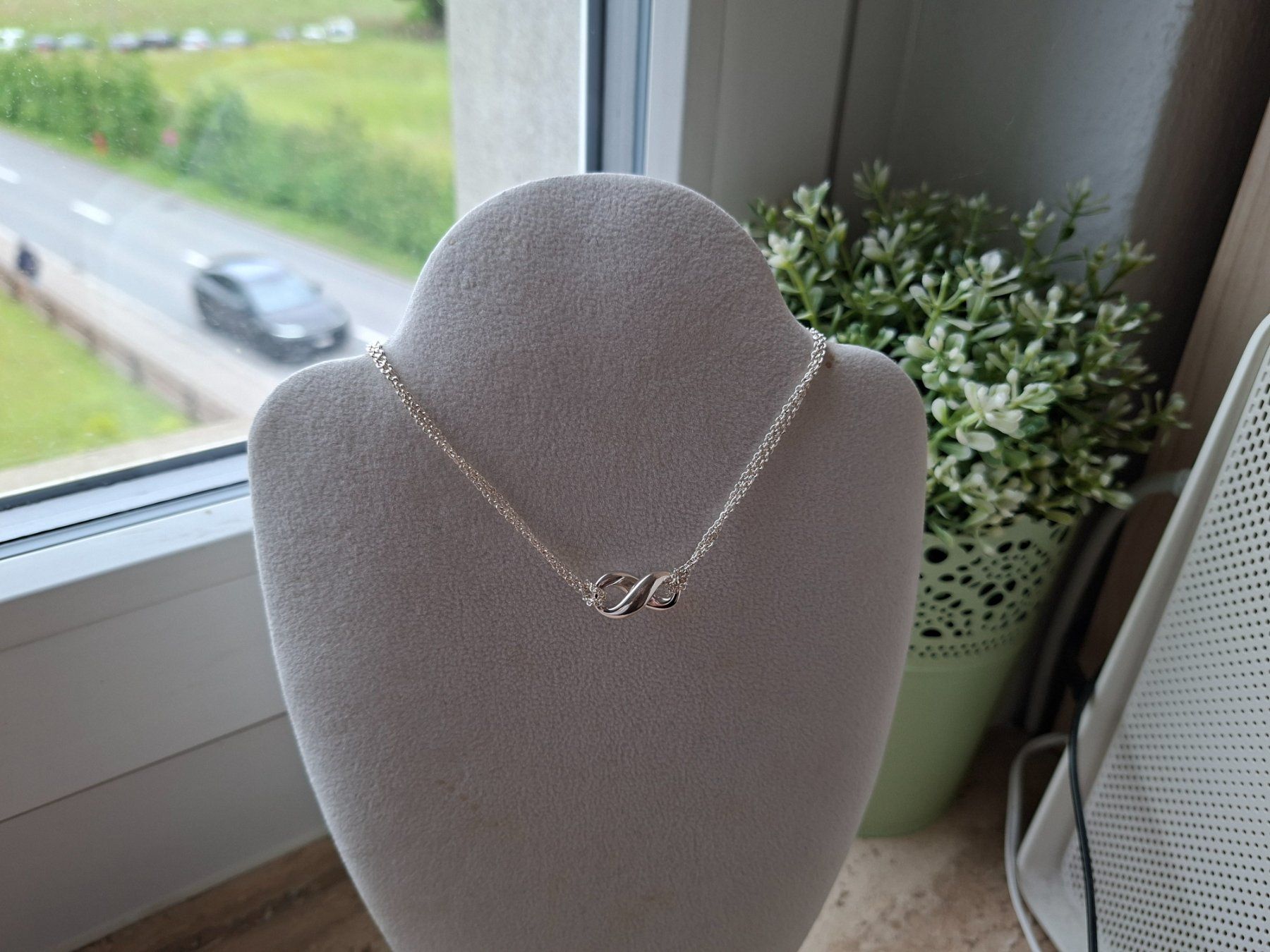 Tiffany & Co. Catenine: TIFFANY & Co. Infinity Double Chain Necklace silver 925! – Usato da Goldach venduto da mamakotzi 5